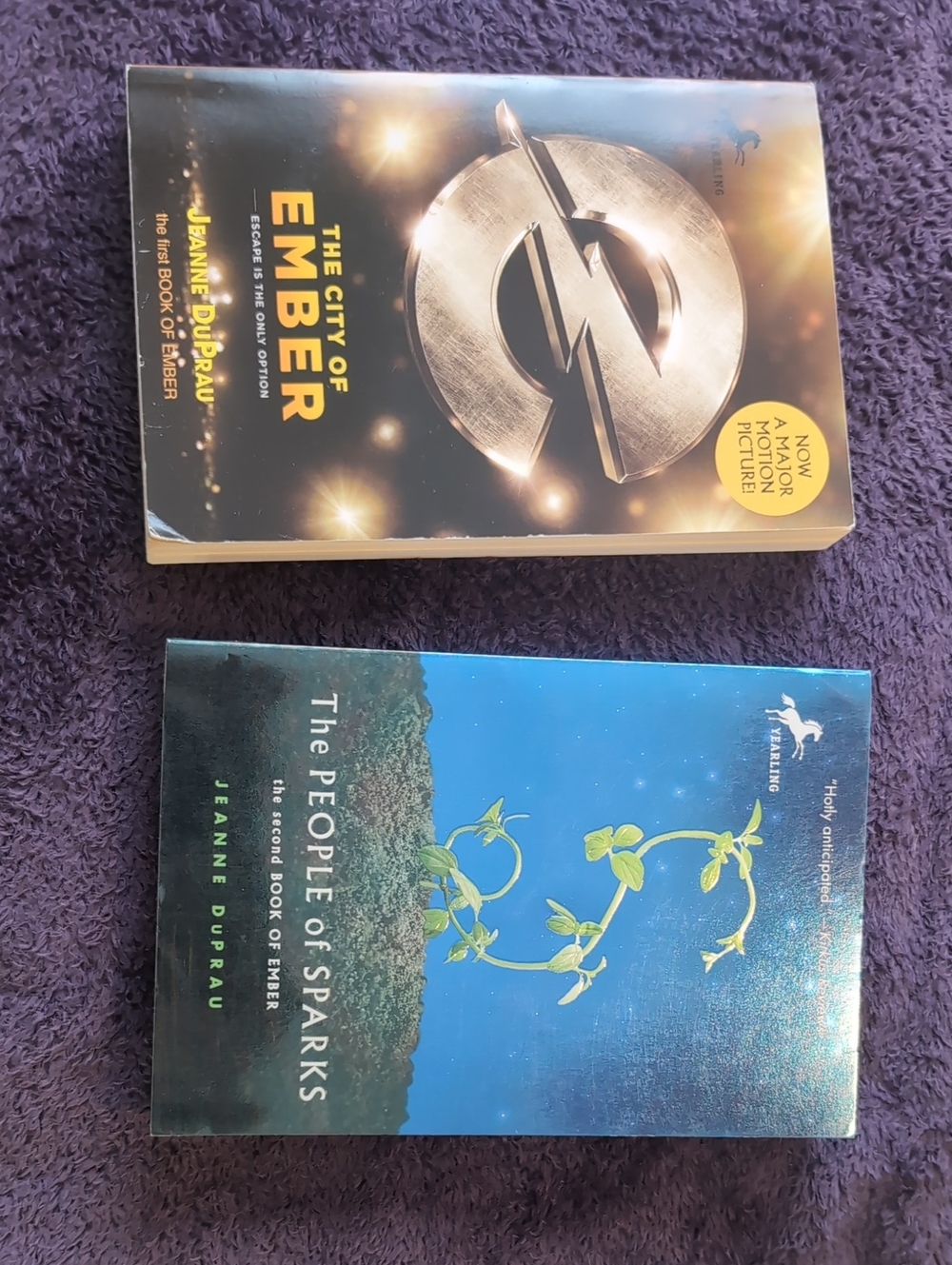 The City of Ember & The People of Sparks Book Set - Blue, Black